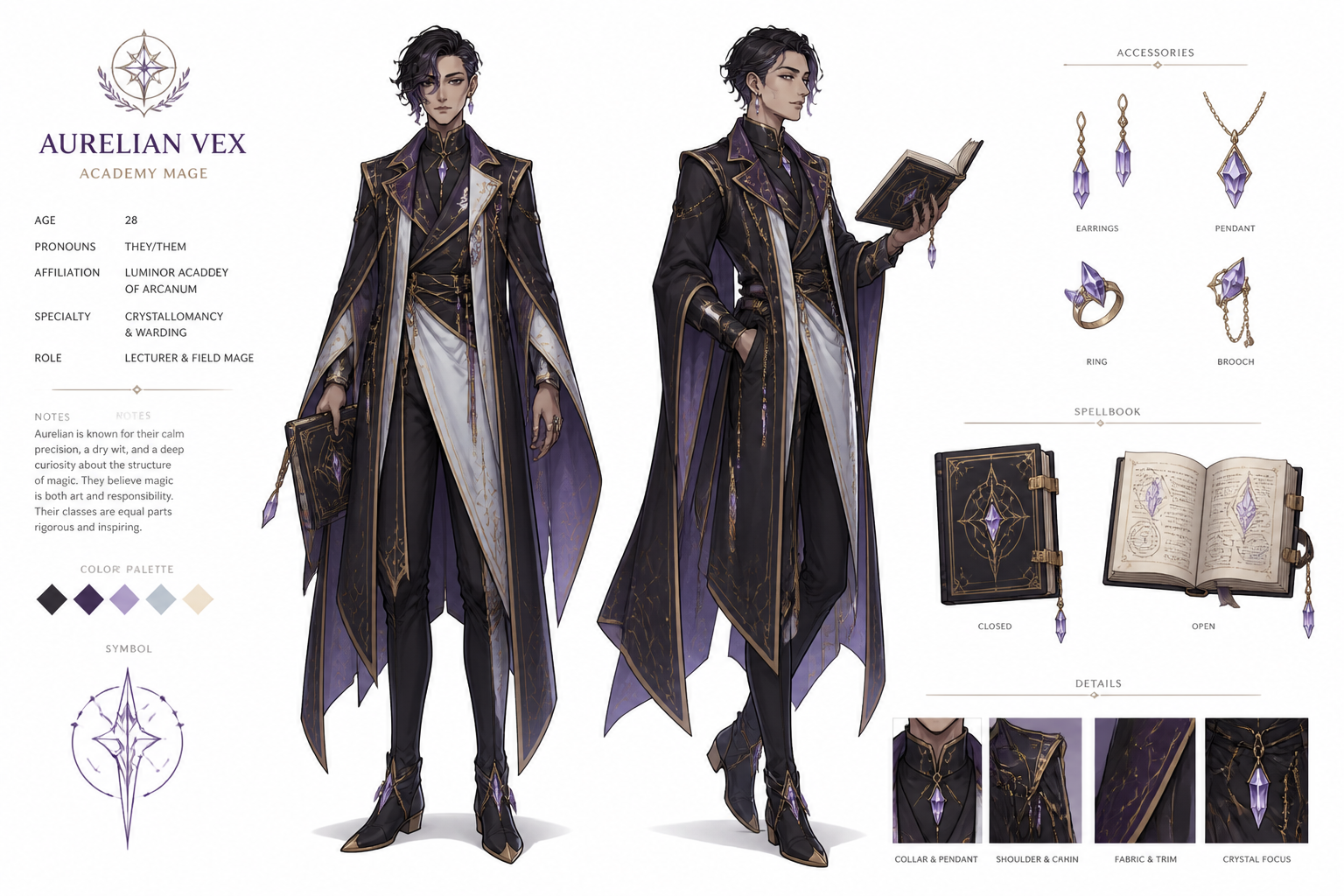 Mage design sheet