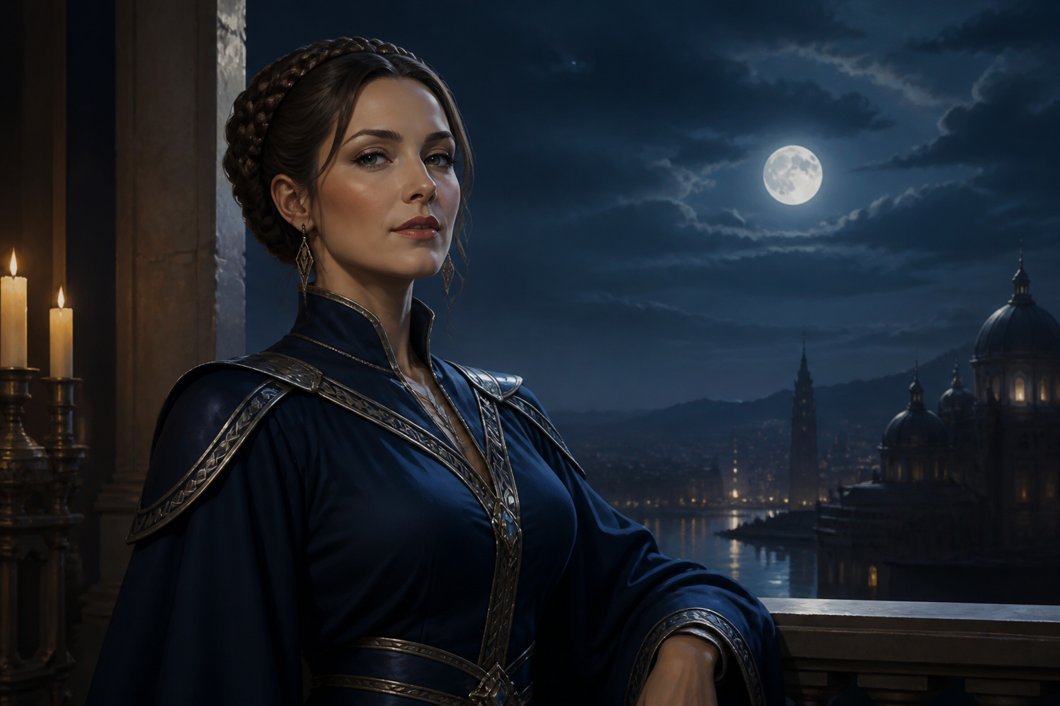 Royal diplomat portrait