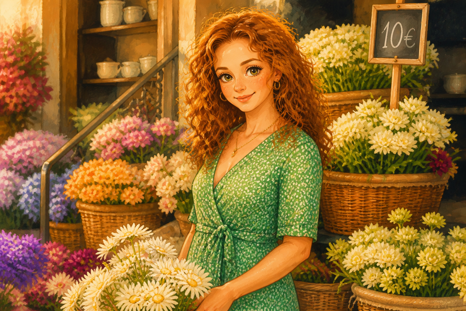Flower market storybook (after)
