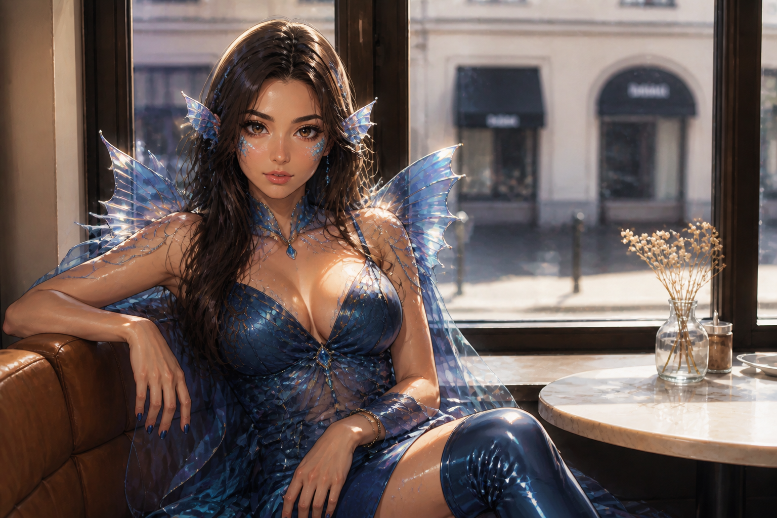 Anime water cosplay (after)