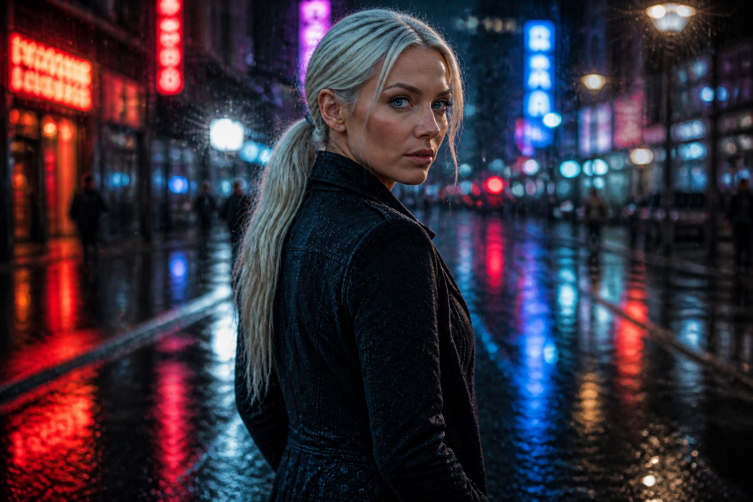 Neon night variation (after)
