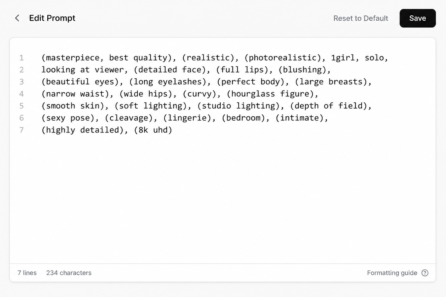Start With Our Base Prompt