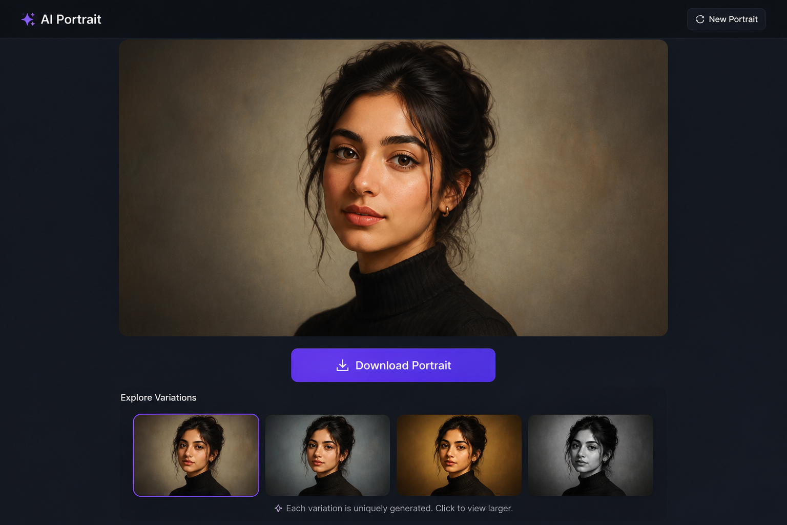 Generate and download