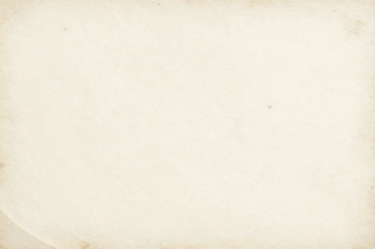 Full frame close-up of a worn, dirty cream grunge paper surface with subtle stains and even lighting