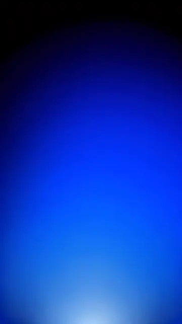 Smooth vertical gradient transitioning from deep black at the top to bright electric blue with a soft bottom glow