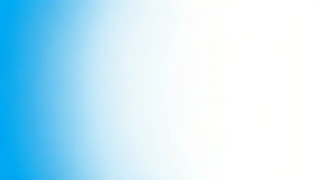 A smooth, seamless horizontal gradient transitioning from sky blue on the left to bright white on the right.