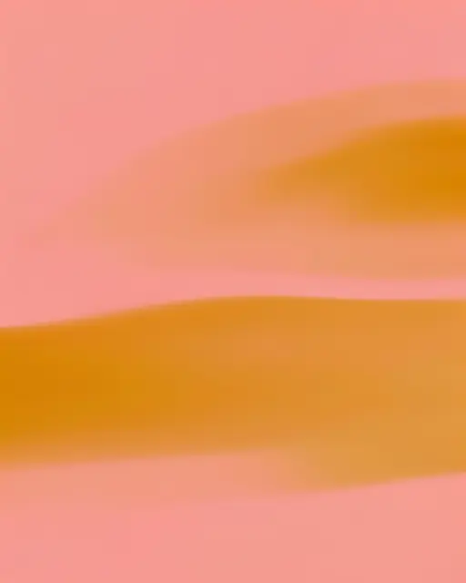Smooth soft blended bands of blush pink and warm ochre fill the full frame