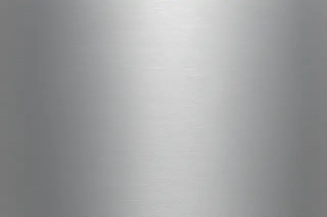 Smooth horizontal brushed stainless steel panel with a soft central highlight