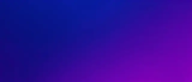 Smooth ultrawide abstract gradient transitioning from deep blue on the left to rich violet on the right