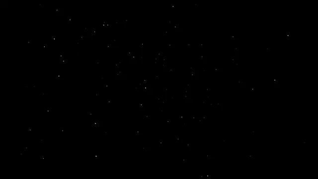 Tiny subtle scattered light sparkles rest across a solid pure black background