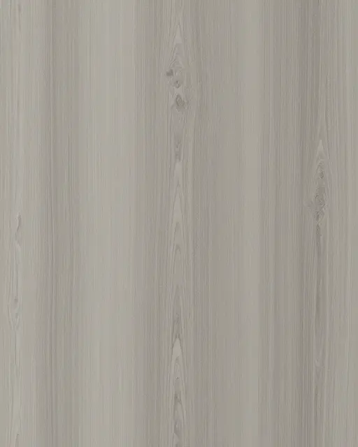 Full frame close-up of a matte gray-washed oak wood surface with natural grain patterns