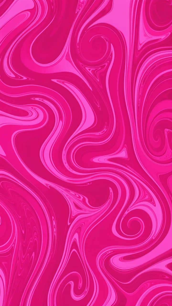Vertical seamless abstract marble swirl pattern in varying shades of hot pink