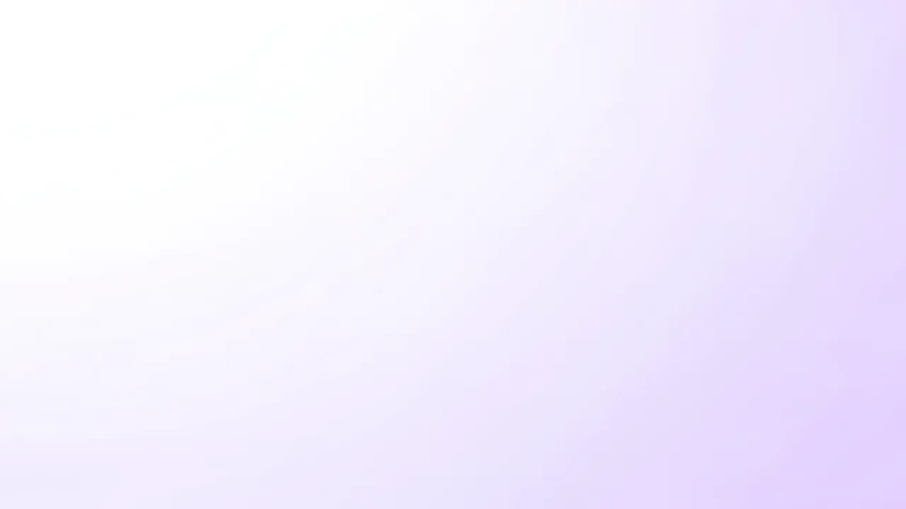A smooth seamless soft gradient transitioning from bright icy white to pale lilac