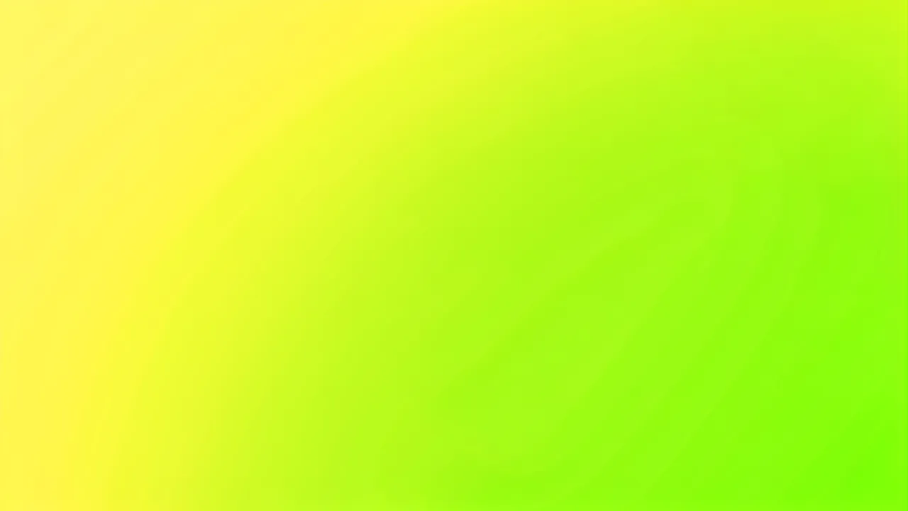 Smooth full frame gradient transitioning from bright lemon yellow to fresh lime green