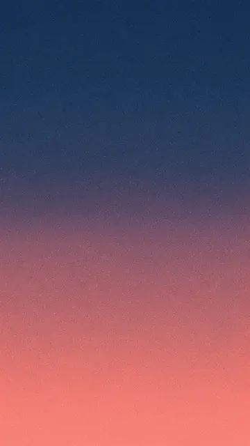Vertical grainy gradient smoothly transitioning from deep midnight blue at the top to warm coral at the bottom