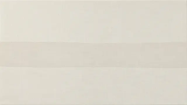 Faint soft horizontal neutral bands on a pale textured linen surface