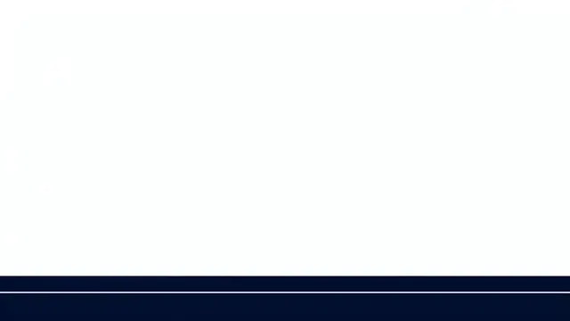 Clean empty white upper area with a navy footer and thin white dividing line across the bottom