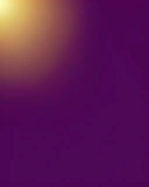 Smooth deep plum background with a soft golden light leak in the upper left corner and empty copy space