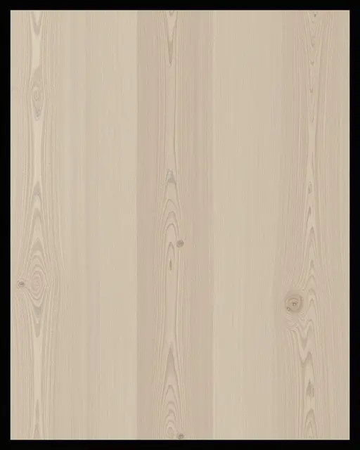 Full frame flat light close-up of pale quarter-sawn white oak wood grain with subtle ray flecks