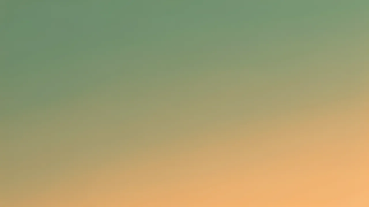 Smooth seamless gradient transitioning from soft sage green to warm sandy orange