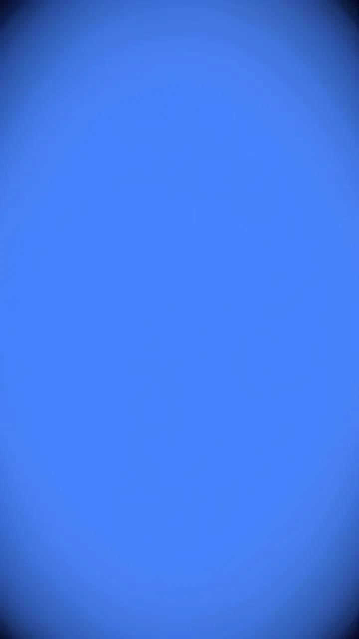 Smooth solid cornflower blue background with a subtle darker soft vignette at the corners