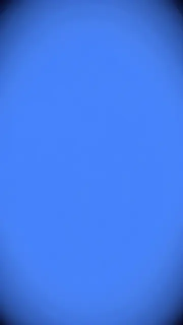 Smooth solid cornflower blue background with a subtle darker soft vignette at the corners