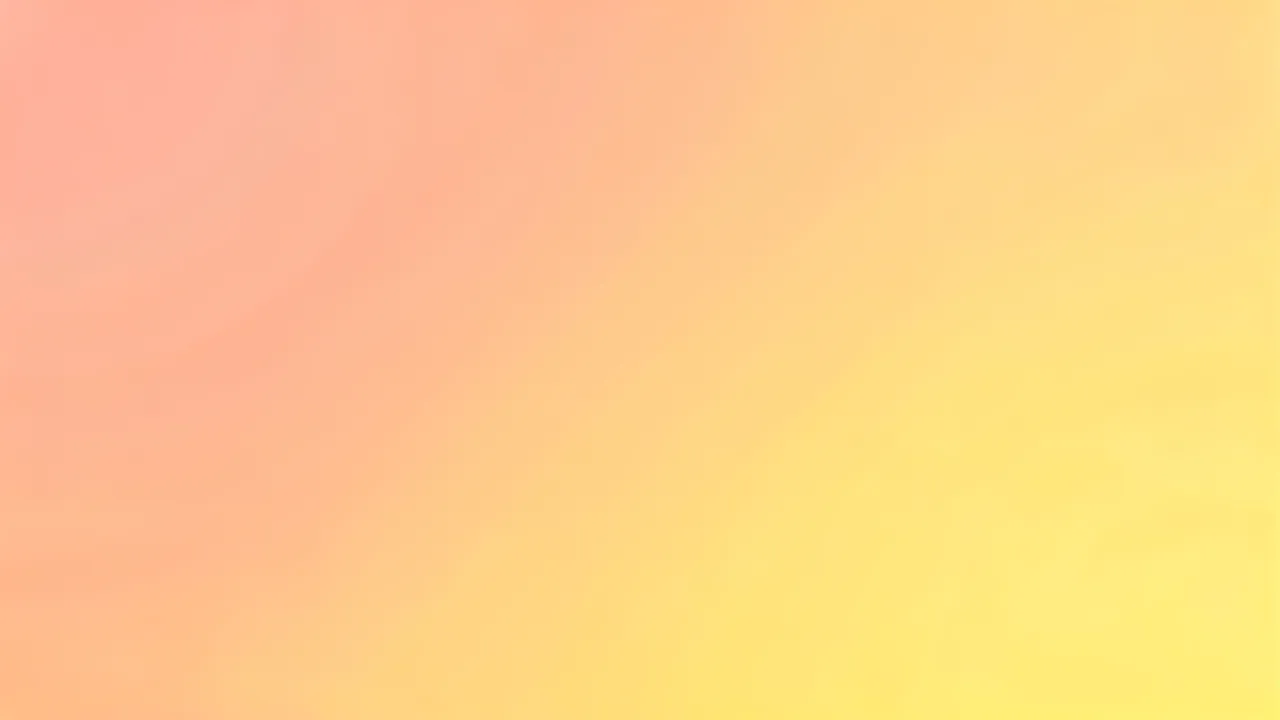 Smooth seamless gradient background shifting from soft peach on the left to warm yellow on the right