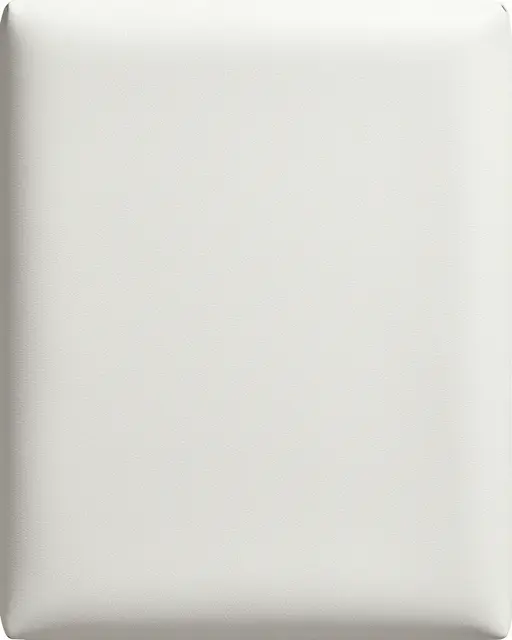 Full frame close-up of fine grained soft white nappa leather with even neutral lighting