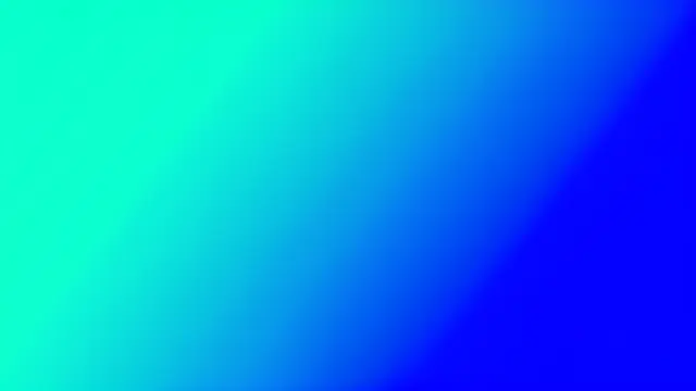 Smooth continuous gradient transitioning from bright turquoise on the left to deep royal blue on the right