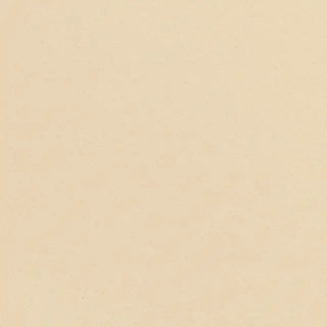 Full frame even close-up of warm tan beige paper surface with subtle fine fibers and specks