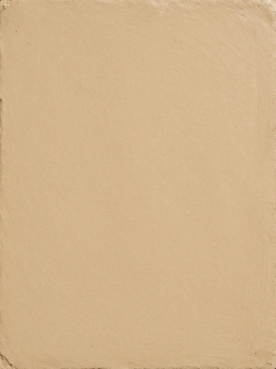 Full frame close-up of fine straw-infused clay plaster in soft warm sand tones