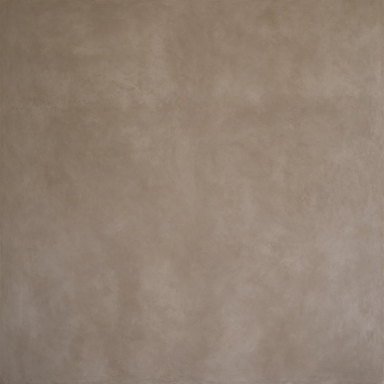 Full frame smooth warm taupe roman clay plaster surface with gentle tonal variation