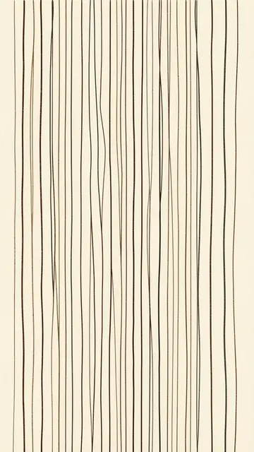 Thin irregular wavy vertical ink lines over a warm off-white background