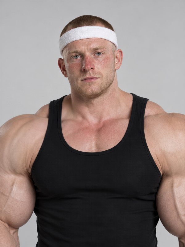 Brick, Chest Day: BudgetPixel AI influencer