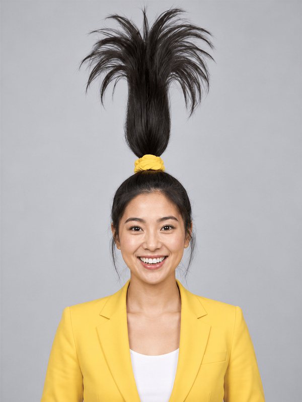 Lulu, Ponytail Says: BudgetPixel AI influencer