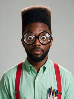 Theo, Big Eyes: a BudgetPixel AI influencer