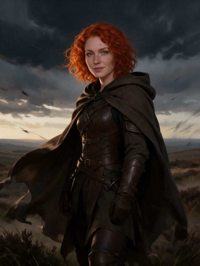 The same character generated again for fantasy