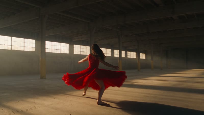 One frame of the dancer clip