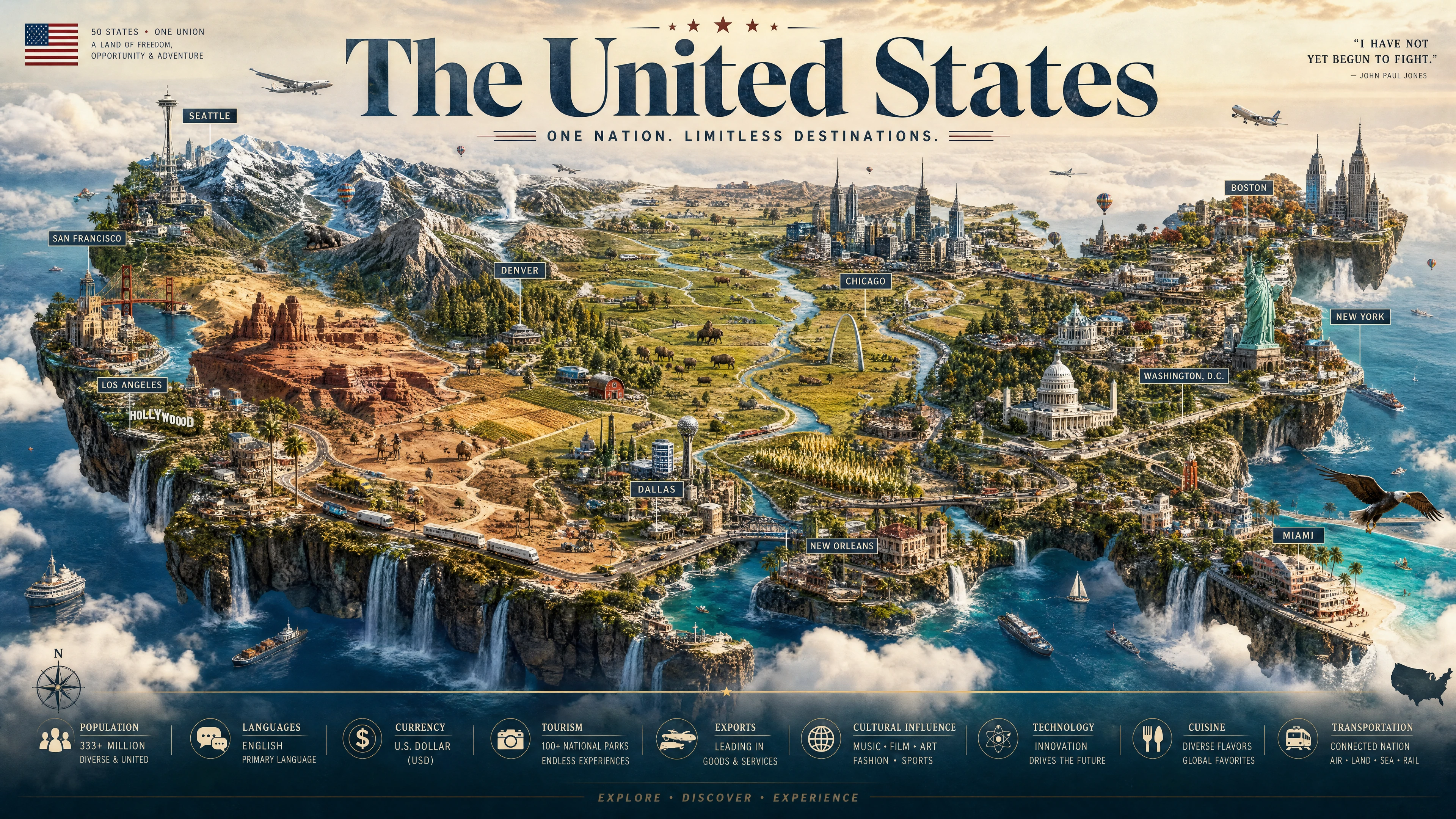 Readable text, labels, and typography