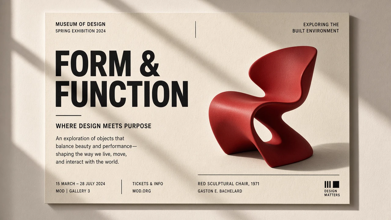 Poster and Signage Design