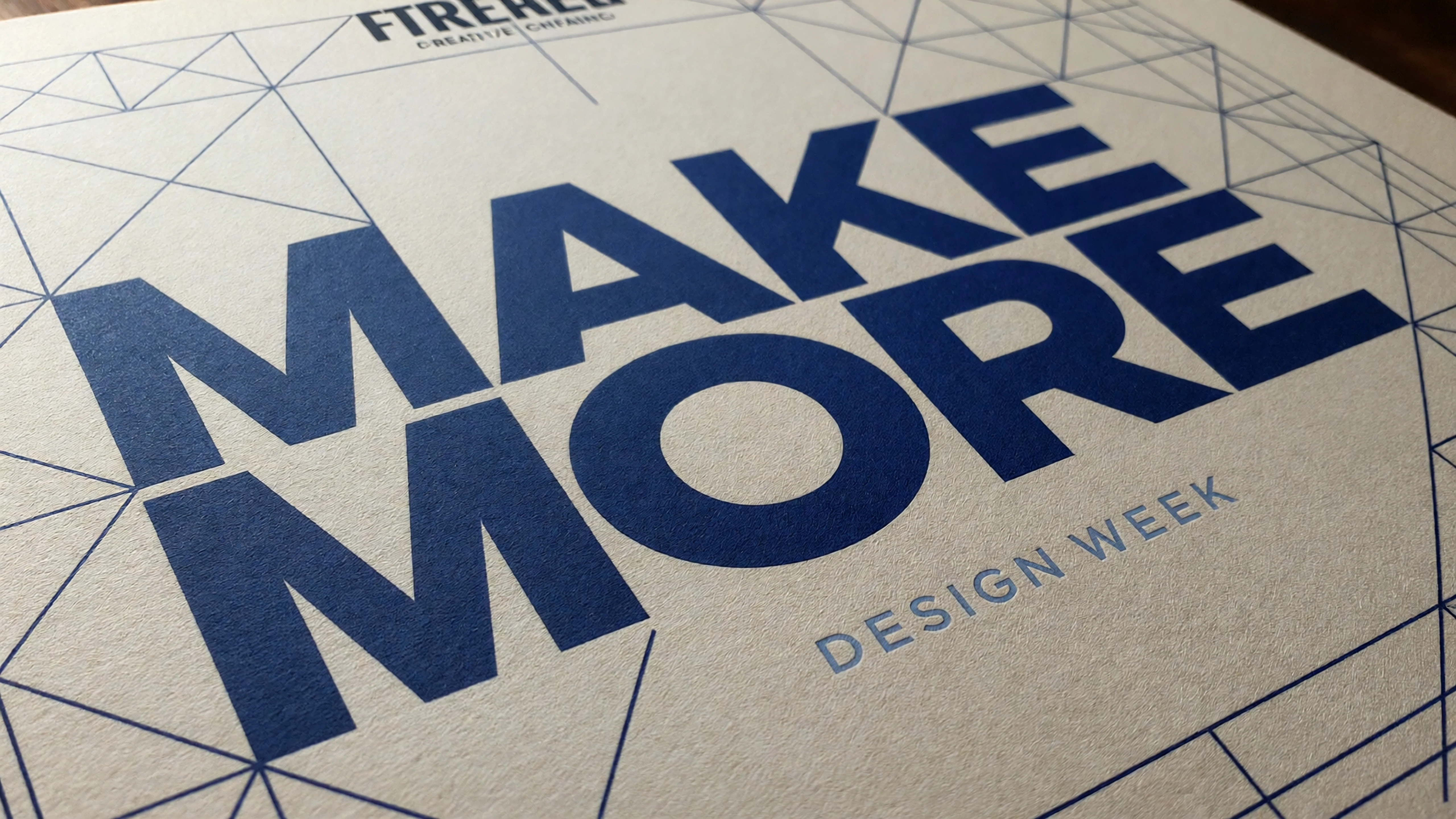 Readable text for promotional graphics