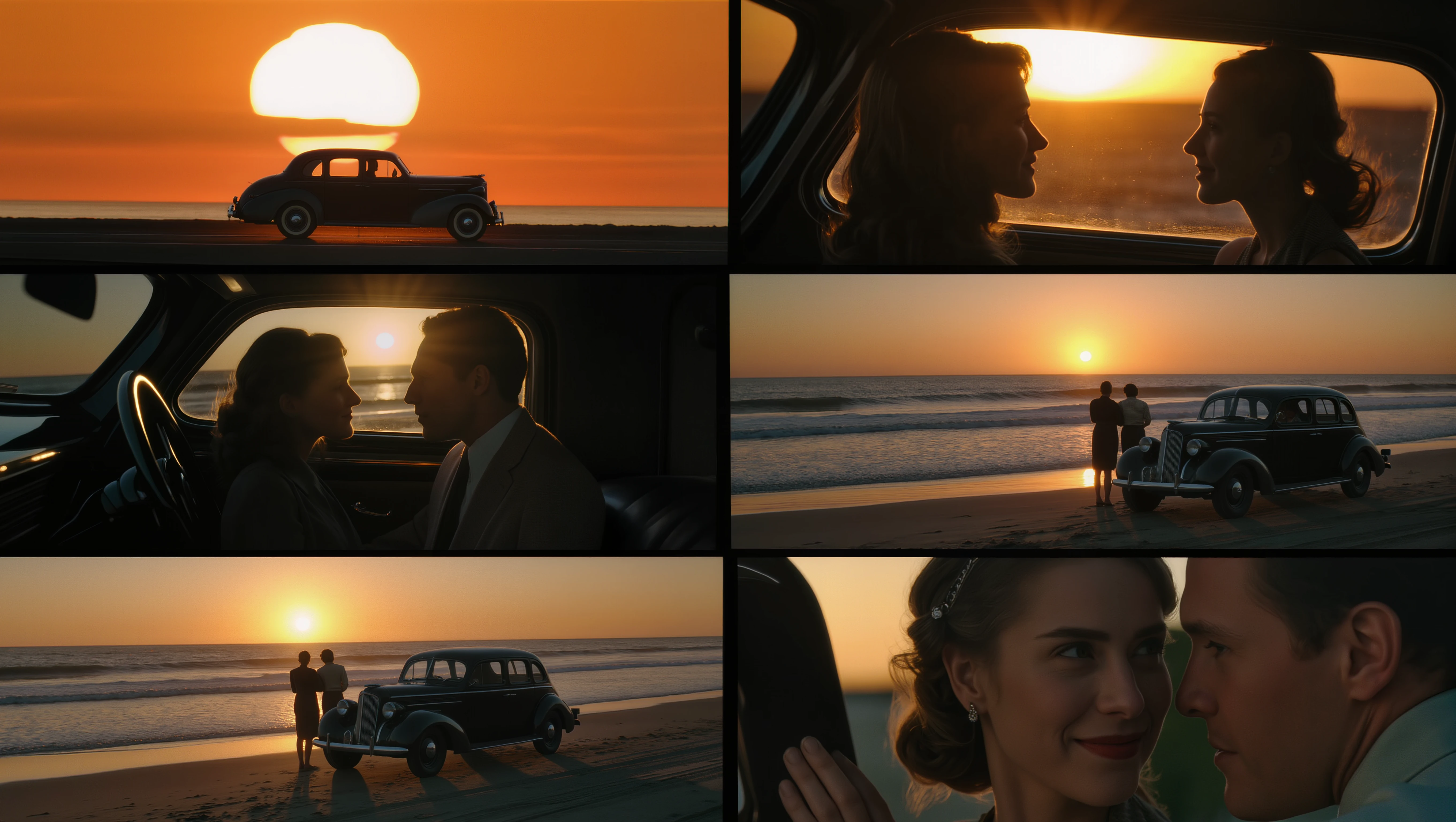 Image series for coherent multi-shot narratives