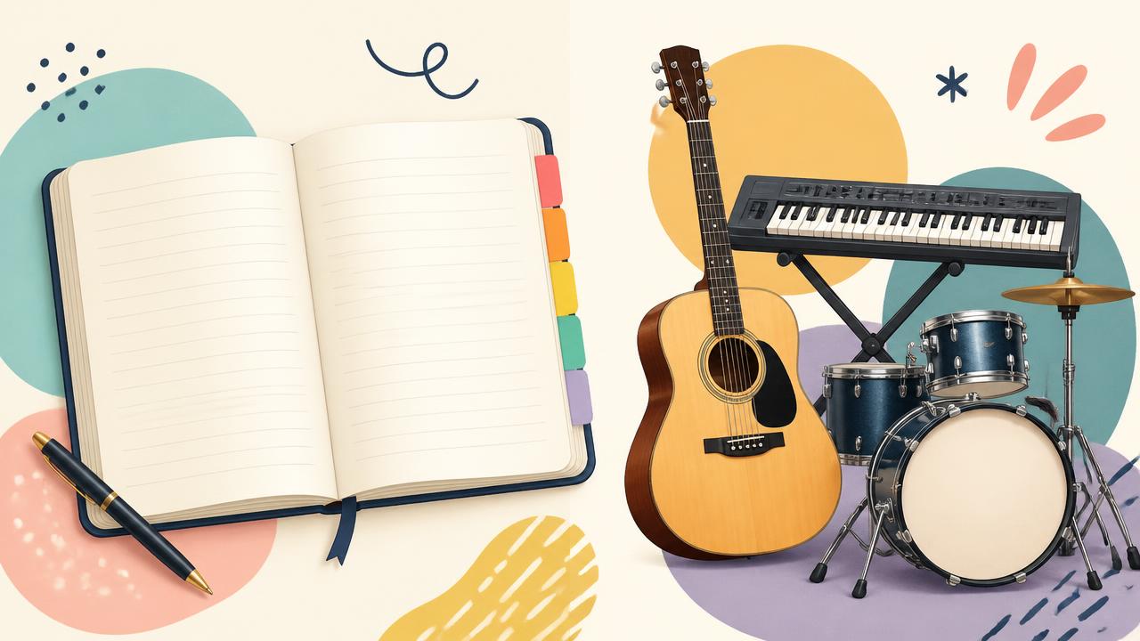 Add lyrics or go instrumental