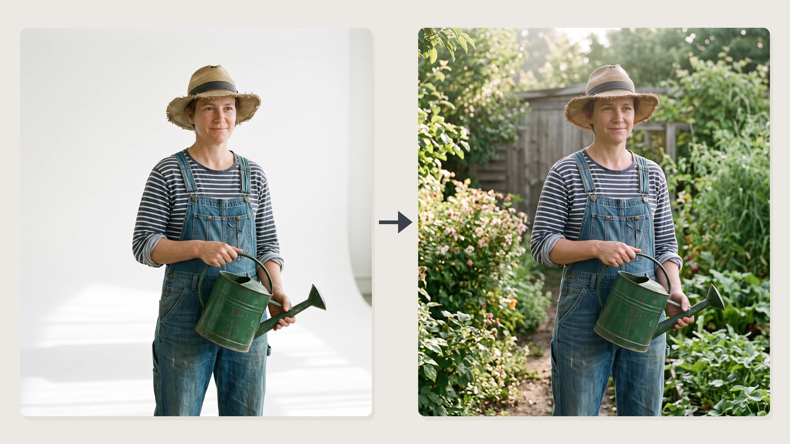 Edit and combine reference images