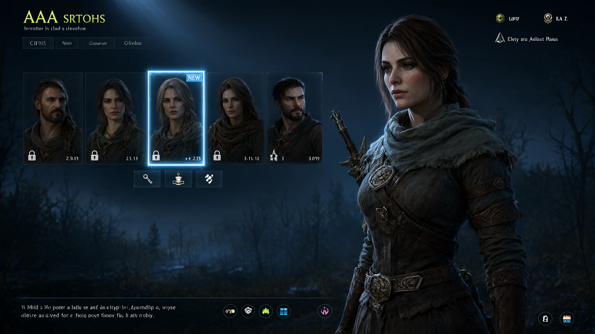 UI concept art