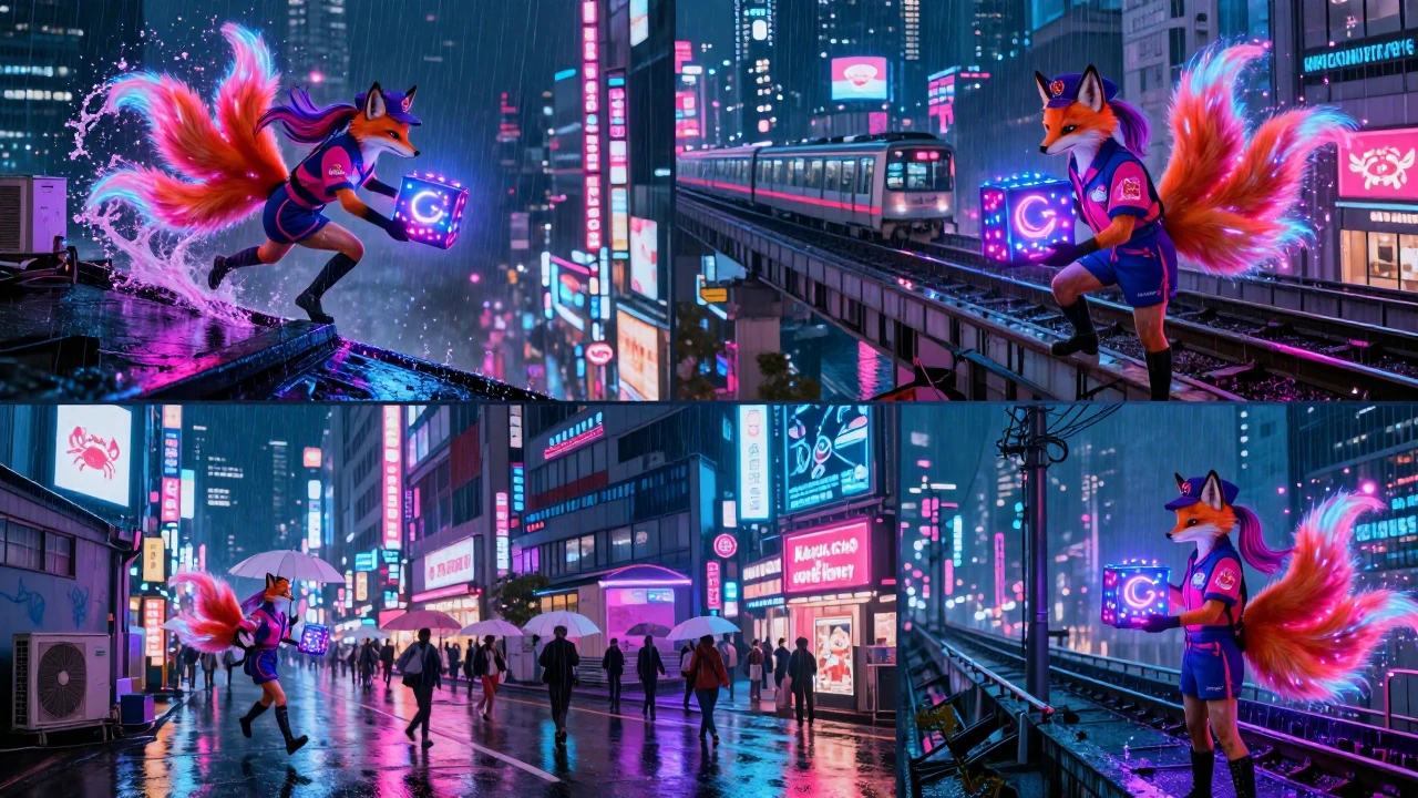Storyboard keyframes