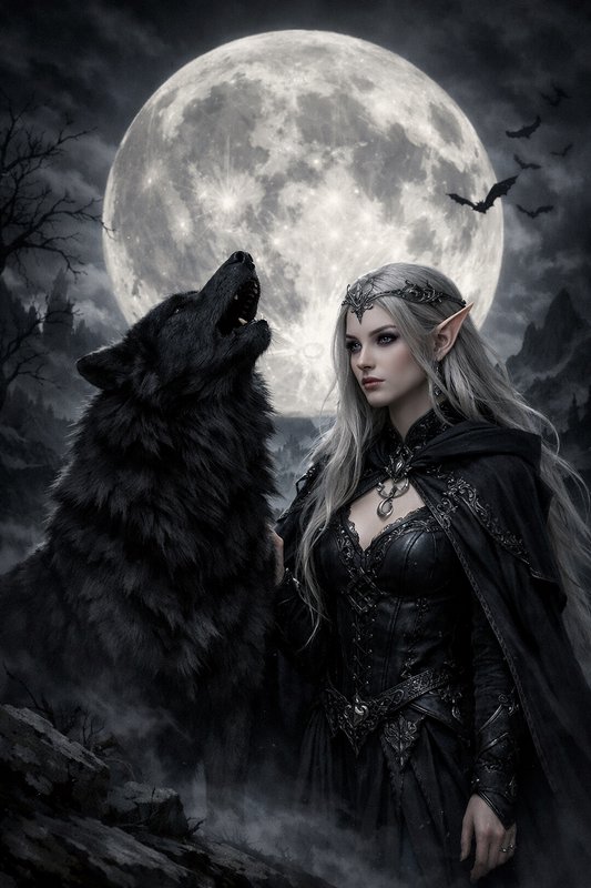 A gothic fantasy portrait featuring an emerald-eye | chris70 on ...