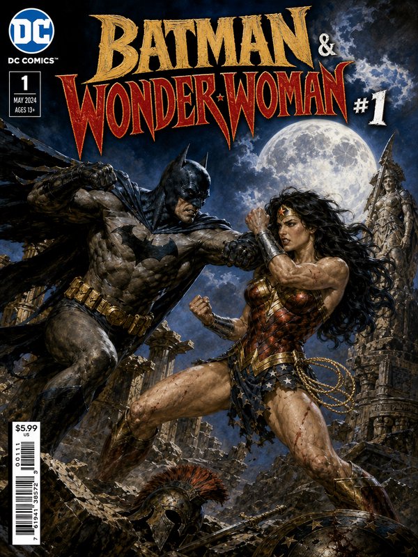 "Batman & Wonder Woman"
The same (simpl