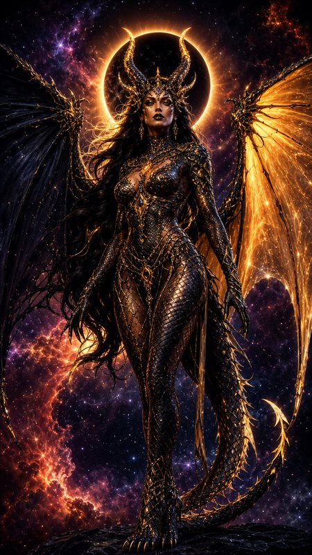Dragon/human hybrids:

1. Goddess of d