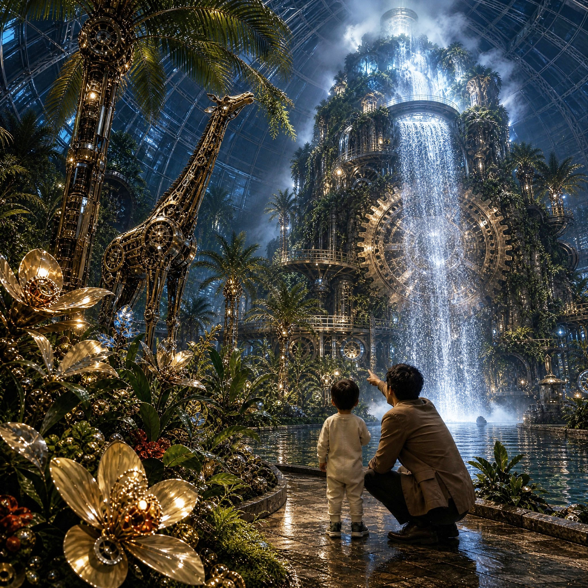 The Heart of Clockwork Cloud Conservatory